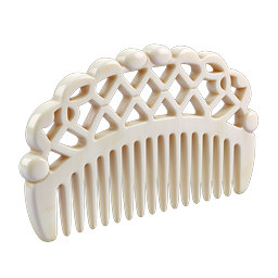 Decorative Hair Comb Icon - Elegant Vintage Beauty Accessory