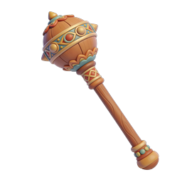 Decorative Mace Icon for Fantasy Design