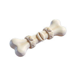 Decorative Shell Bone Icon | Tropical 3D Ocean Design