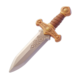 Decorative Sword Icon for Fantasy Themes