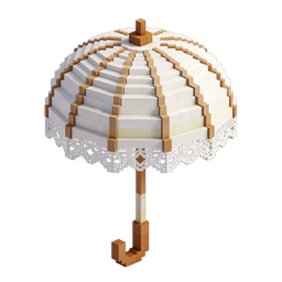 Decorative Umbrella Icon for Events and Design