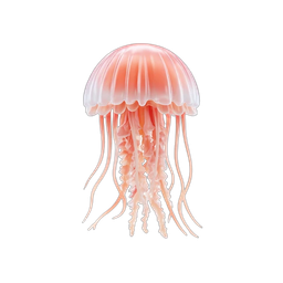 Jellyfish Icon - Delicate Marine Design for Nature Themes