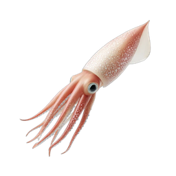 Vibrant Squid Icon for Marine Life Projects