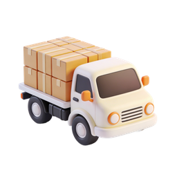 Charming Delivery Truck Icon for Transport Needs