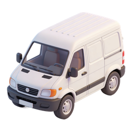 Stylish Delivery Van Icon for Transport Solutions