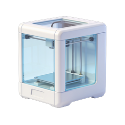 Desktop 3D Printer Icon - Modern Tech Illustration