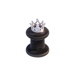 Diamond Crown Luxury Jewelry Display Icon