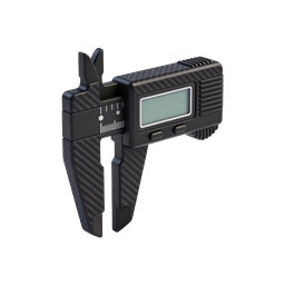 Digital Caliper 3D Icon | Precision Measurement Tool