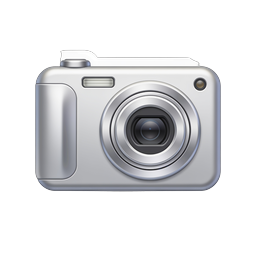 Digital Camera Icon - Realistic Photography Symbol