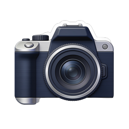 Digital Camera Icon - Professional Photography DSLR