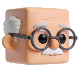 Icono de personaje de médico amable - Profesional médico 3D