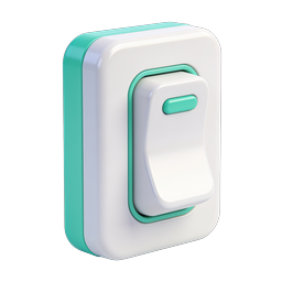 Document Toggle 3D Icon | Settings & File Control