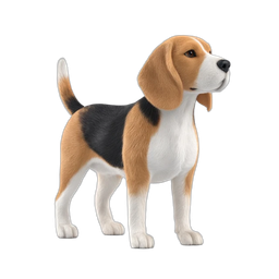 Charming Beagle Dog Icon for Pet Lovers