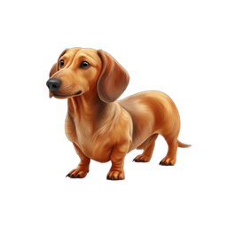 Adorable Dachshund Dog Icon for Pet Lovers