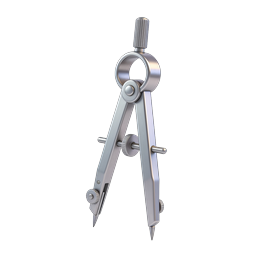 Drafting Compass Icon - Precision Drawing Tool