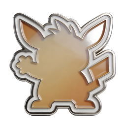 Dragon Creature Enamel Pin Badge Icon - Glossy 3D Design