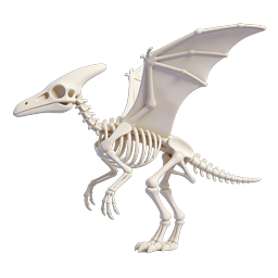 Dragon Skeleton Icon - Fantasy Creature Bone Anatomy