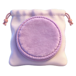 Drawstring Pouch Icon | Soft 3D Bag Illustration