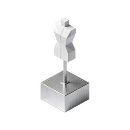 Dress Form Mannequin Icon | Fashion Design 3D