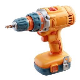 Stylish Cordless Drill Icon for Home Improvement