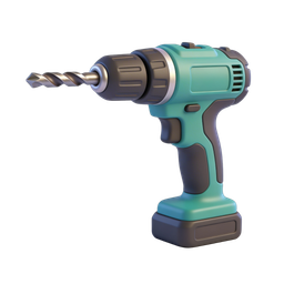 Stylish Drill Tool Icon for DIY Projects