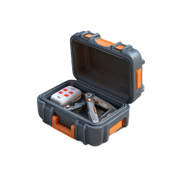 Drone Protective Case Icon | Realistic 3D Render