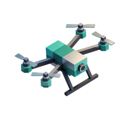 Stylish Drone Icon for Tech Innovations