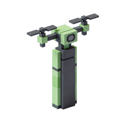 Stylized Drone Icon for Technology and Innovation