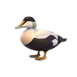 Charming Duck Icon for Nature Projects