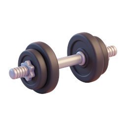 Dumbbell Icon for Fitness and Strength Training