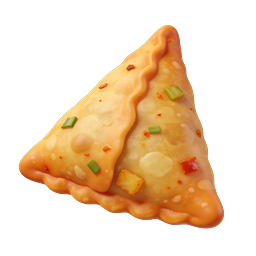 Dumpling Food Icon - 3D Asian Cuisine Illustration