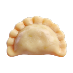 Dumpling Food Icon - Realistic 3D Asian Cuisine Illustration