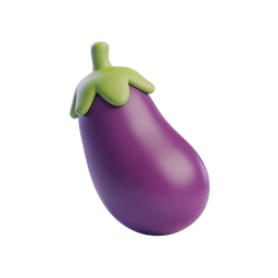 Eggplant Icon for Culinary Designs and Blogs