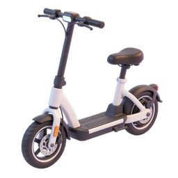 Electric Scooter Icon for Sustainable Urban Transport