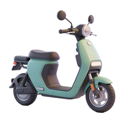 Stylish Electric Scooter Icon for Modern Transport