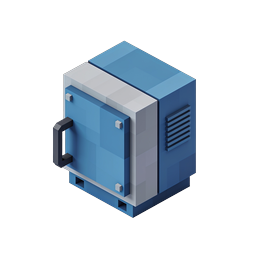 Electrical Cabinet Icon | Industrial Power Box 3D Illustration