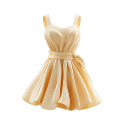 Elegant Dress Icon for Fashion and Apparel
