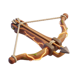 Enchanted Fantasy Crossbow 3D Game Icon