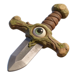 Verzauberter Augen-Dolch - Magisches Fantasy-Waffen-Icon