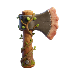 Enchanted Forest Axe Fantasy Game Icon