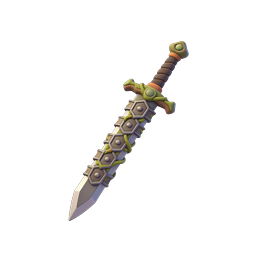 Enchanted Medieval Sword 3D Fantasy Game Icon