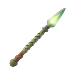 Icône Arme Fantastique Lance de Cristal Enchantée