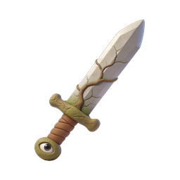 Enchanted Fantasy Sword with Mystical Eye Icon