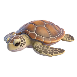 Cute Sea Turtle Icon for Eco-Friendly Projects