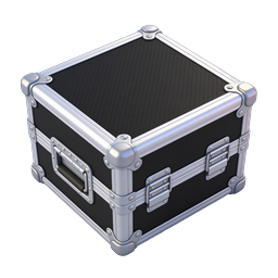 Icona flight case per attrezzatura professionale - Render 3D