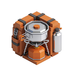 Espresso Coffee Machine Isometric 3D Icon