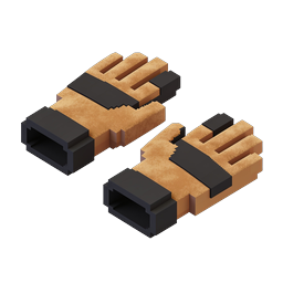Isometric Ethernet Connector Icon - RJ45 Plug 3D