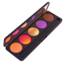 Eyeshadow Palette 3D Makeup Icon | Beauty Cosmetics