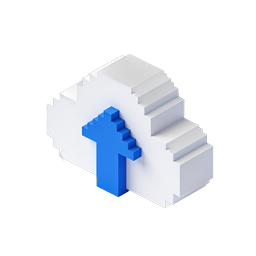 Facebook Isometric 3D Cube Icon | Social Media Logo