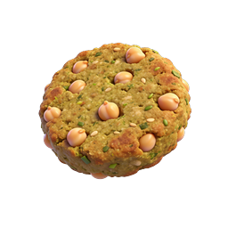 Realistisches 3D-Falafel-Ball-Icon